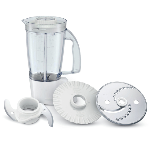 Tefal DO542140 DoubleForce Compact Multifunction Food Processor, 800 Watt, White – image 3