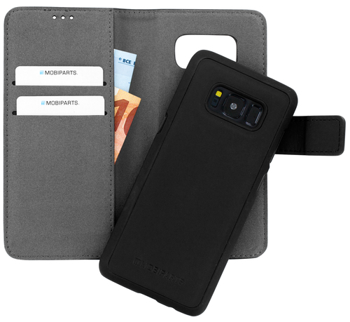 Mobiparts 2 in 1 Premium Wallet Case Samsung Galaxy S8 Black