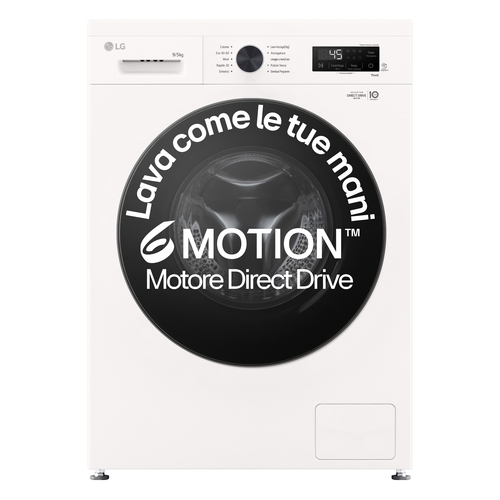 LG W4NX1095NWB washer dryer Freestanding Front-load White – image 1