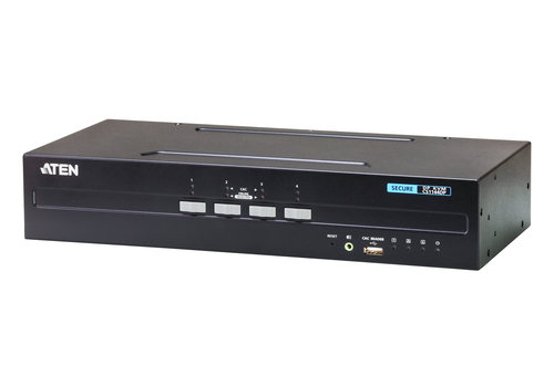 ATEN 4-Port USB DisplayPort Dual Display Secure KVM Switch (PSS PP v3.0 Compliant) – image 1
