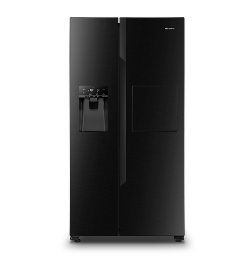 Hisense RS694N4BBF side-by-side refrigerator Freestanding – image 1