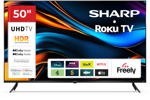 Sharp 50HJ4225K 50" 4K Ultra HD Smart Roku TV – image 1