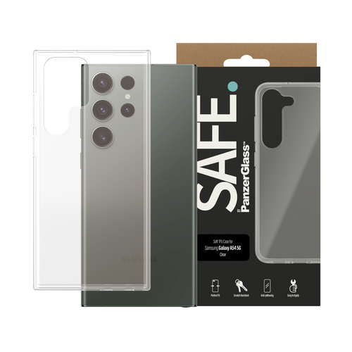 PanzerGlass SAFE. by PanzerGlass® Case Samsung Galaxy S23 Ultra | Transparent – image 2