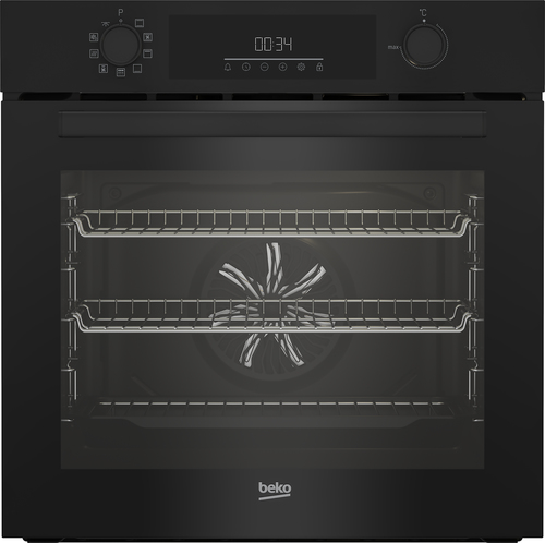 Beko Pro AeroPerfect BBIE12301BMP Electric Pyrolytic Oven - Black - image 1