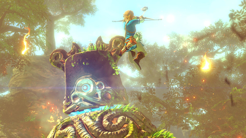 The Legend of Zelda Breath of the Wild - Nintendo Wii U - Action - PEGI 12 – Foto 2 von 10
