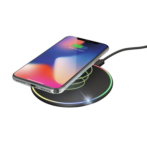Trust 23426 mobile device charger Smartphone Black USB Wireless charging Indoor – image 2