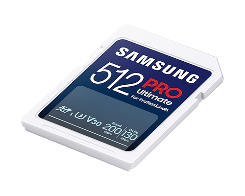 Samsung PRO Ultimate SD Card 512GB + USB-kaartlezer SD-Kaart Wit, afbeelding 4