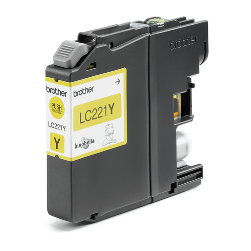 Brother LC-221Y – Cartuccia giallo originale