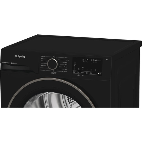 Hotpoint FabricCare C Hsd 82M BB UK 8Kg Heat Pump Tumble Dryer - Black - A+ Rated, Black - image 4