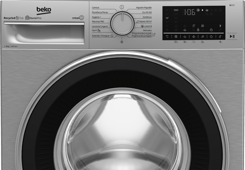 Beko B3WFT58220X washing machine Front-load – image 4