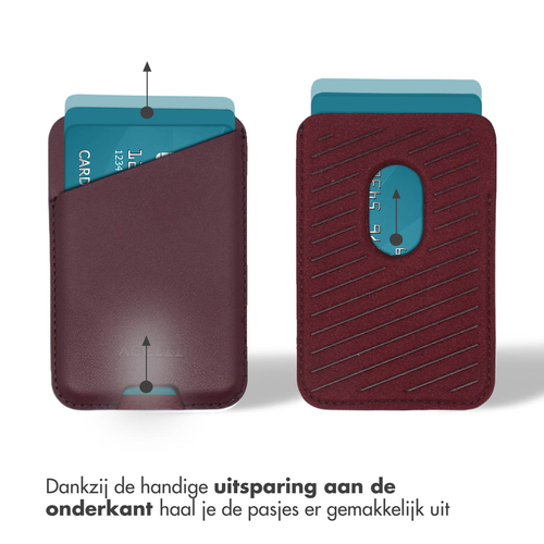 Accezz Leather Cardholder MagSafe - Kaarthouder met MagSafe, afbeelding 6