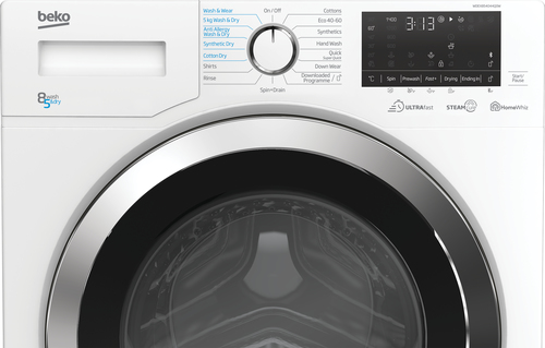 Beko WDEX854044Q0W washer dryer Freestanding Front-load White – image 4