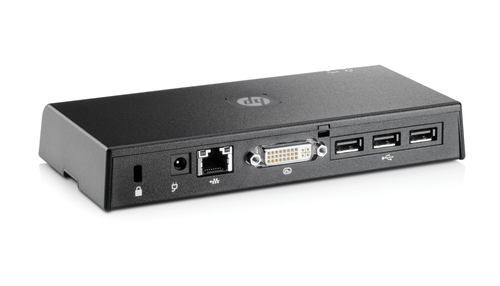 HP BAY052AA1 laptop dock/port replicator Docking USB 2.0 Black – image 2