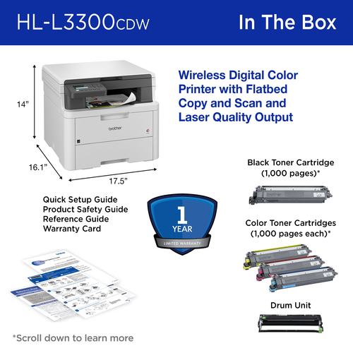 Brother HL-L3300CDW LED A4 – image 7