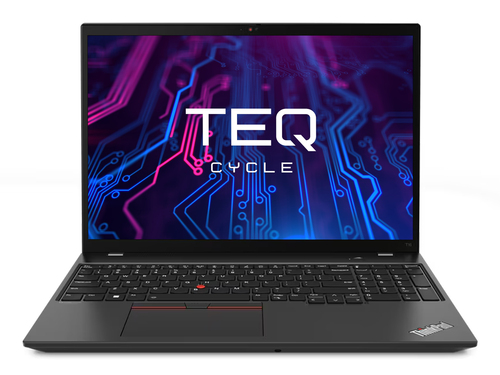 Teqcycle Lenovo Thinkpad T16 G1 Intel® Core™ i7 i7-1265U Ноутбук 40,6 cm (16") Full HD 32 GB DDR4-SDRAM 512 GB Твердотельный накопитель (SSD) Wi-Fi 6E (802.11ax) Windows 11 Pro Черный