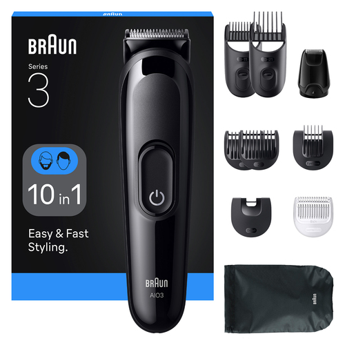Braun AIO3560 подрезчик Черный 14 Никель-металл-гидридный (NiMH)