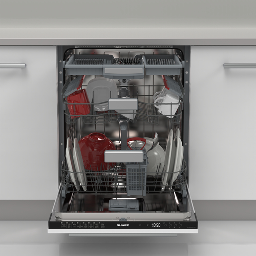 Sharp QW-GD53I443X-DE Fully built-in 15 place settings – image 5