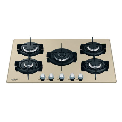 Hotpoint DD 752 W/HA(CH) Цвет шампанского Встроенный 75 cm Газовый 5 зона(ы)