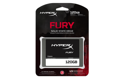 HyperX FURY SHFS37A/120G internal solid state drive – image 2