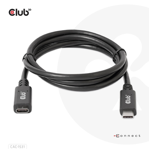 Club 3D USB-C Gen 1 verlengkabel, afbeelding 7