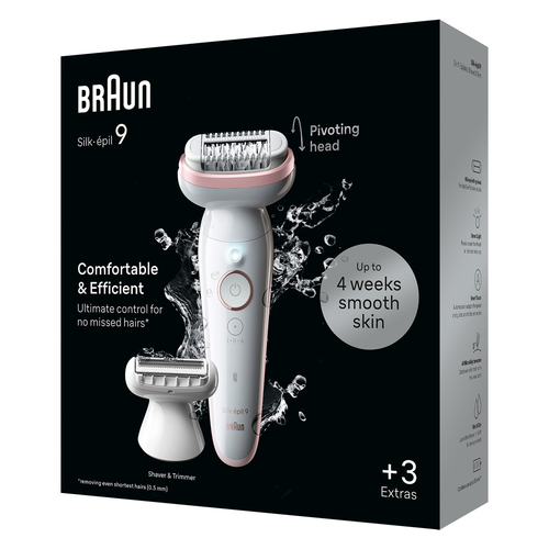 Braun Silk-épil 9 Epilator - Pink - image 3