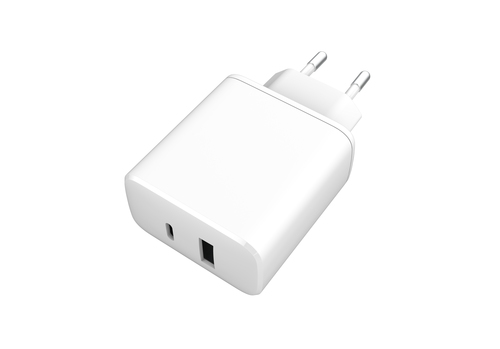eSTUFF ES635030 mobile device charger Smartphone, Smartwatch, Tablet White AC Fast charging Indoor – image 1