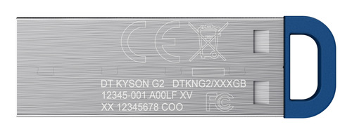 Kingston Technology DataTraveler 64GB Kyson 220MB/s Metal USB 3.2 Gen 1