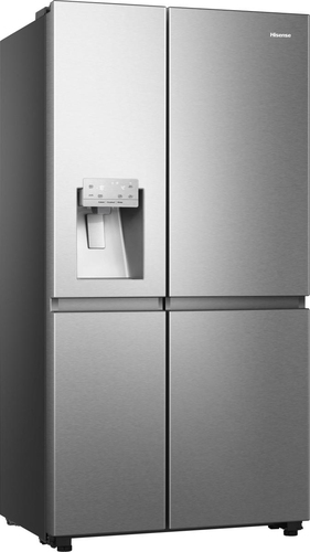 Hisense PureFlat Infinite RS818N4IIE American-Style Smart Fridge Freezer - Stainless Steel - image 4
