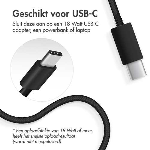 Accezz Wireless MagSafe Charger USB-C - 1 meter Oplader Zwart, afbeelding 9
