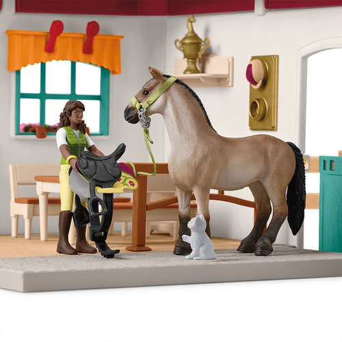 Schleich Horse Club - Zadelkameruitbreiding speelfiguur, afbeelding 5
