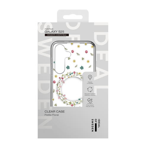 iDeal of Sweden Clear Case MagSafe Galaxy S24 / S25 Petite Floral – image 3