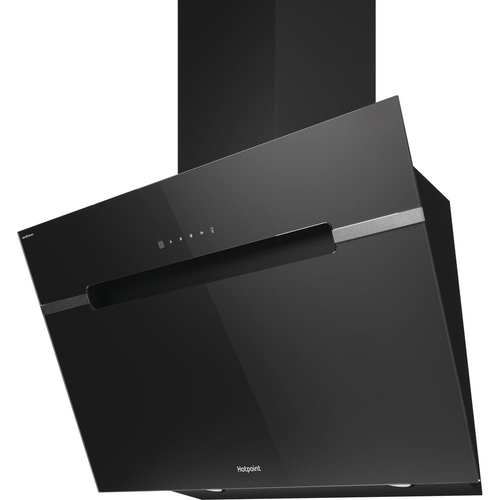 Hotpoint PHVS91FLTDPK 90cm Angled Chimney Cooker Hood - Black - image 2