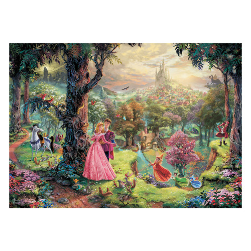 Rompecabezas Thomas Kinkade Disney La Bella Durmiente