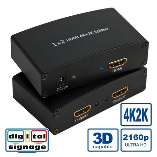 Nilox RO14.01.3580 video splitter HDMI 2x HDMI