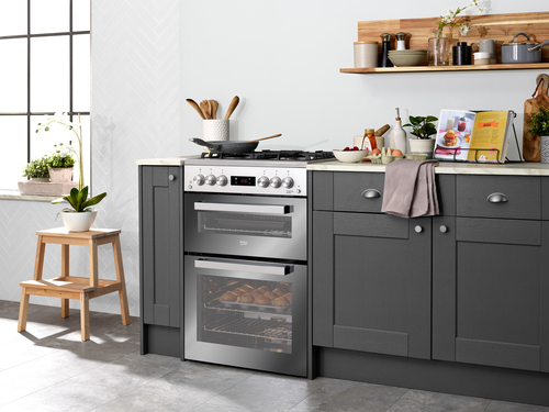 Beko XDVG675SM 60cm Freestanding Gas Double Oven Cooker – image 6
