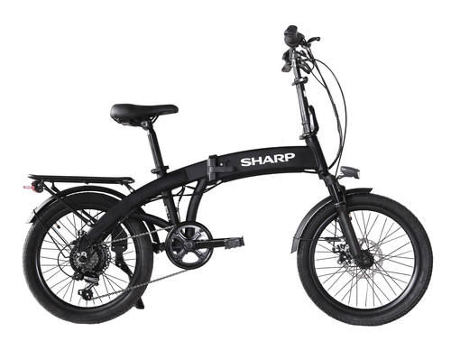 Sharp BK-BM04EBS01 electric bicycle Black Aluminium 13.4 – image 1
