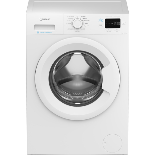 Indesit IP 1146 Push&GO UK 11kg Washing Machine with 1400 rpm - White - A Rated, White - image 3