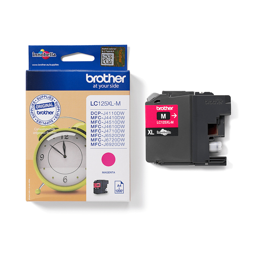 Original Brother LC125XLM High Capacity Magenta Ink Cartridge - image 4