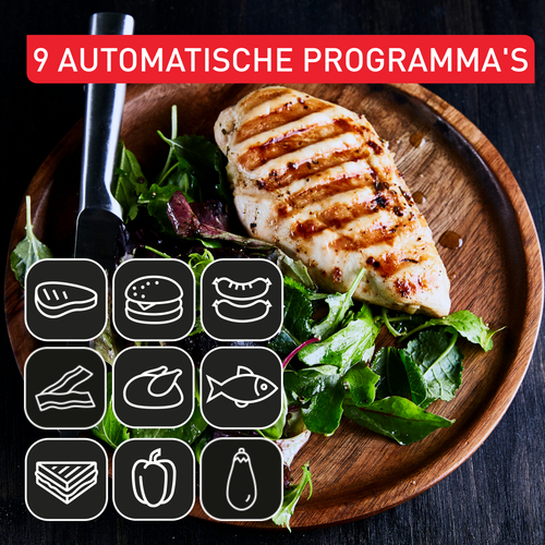 Tefal OptiGrill+ XL GC7278 Schwarz – Foto 8 von 10