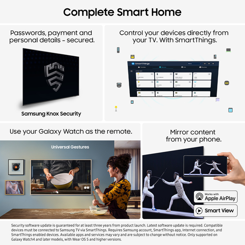 65" Samsung S85F OLED 4K Vision AI Smart TV 2025 - QE65S85F, Black - image 8