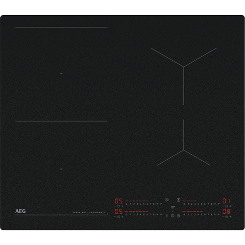 AEG TI64IB1FIZ Черный Встроенный 60 cm Плита с зонами индукции 4 зона(ы)