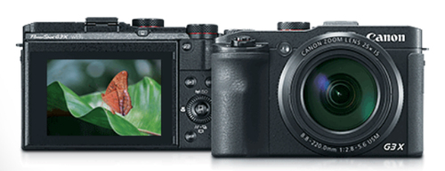 Canon PowerShot G3 X 1" Compact camera 20.2 MP CMOS 5472 x 3648 pixels Black