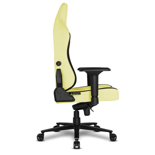 Alpha Gamer Alegra Silla para videojuegos universal Asiento acolchado Negro, Amarillo
