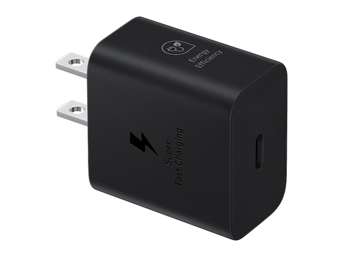 25W TRAVEL ADAPTER WITHOUT CABLE - BLACK