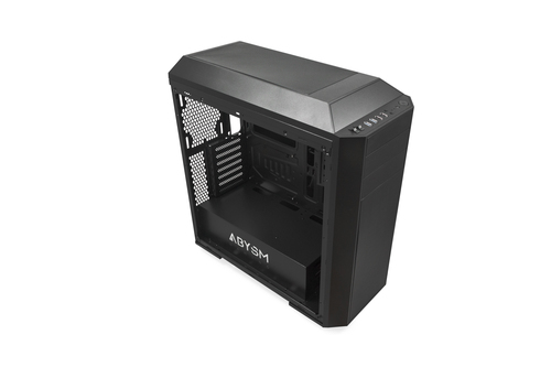ABYSM Gaming ARIAN ATX case with tempered glass side, USB 3.0 Black – image 2