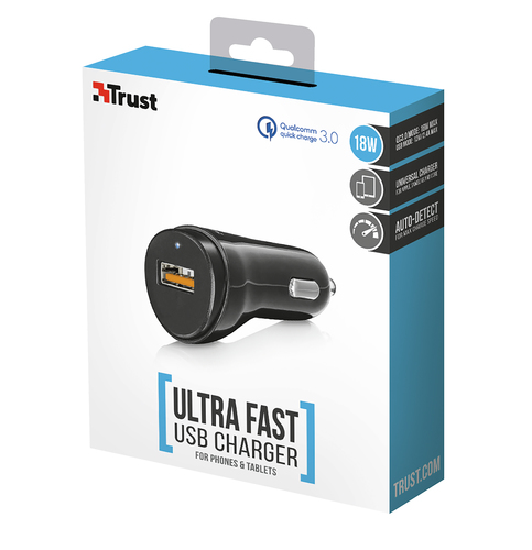 Trust 21819 mobile device charger Universal Black DC Auto – image 6