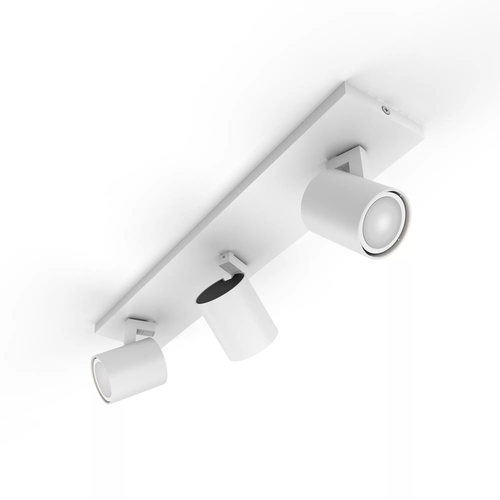 Philips Hue Runner opbouwspot White Ambiance - 3 Spots - Wit + Dimmer, afbeelding 3