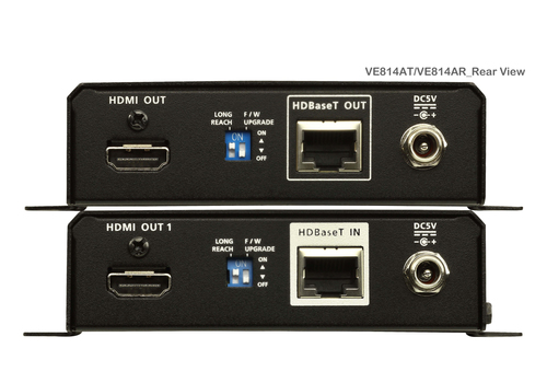 ATEN VE814A-ATA-E AV extender AV transmitter & receiver Black – image 3