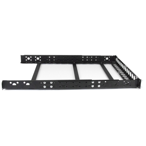 StarTech.com 1U Universal Server Rack Rails - TAA Compliant Adjustable Depth Server Mounting Rails - 19inch Rack Mount Rails (UNIRAILS1U) Rack-spor Sort – billede 7