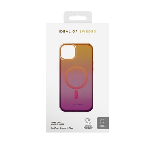 iDeal of Sweden Clear Case MagSafe iPhone 15PL Vibrant Ombre – image 2